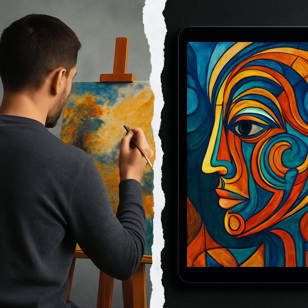 El arte frente a la inteligencia artificial: ¿aliada o&nbsp;amenaza?