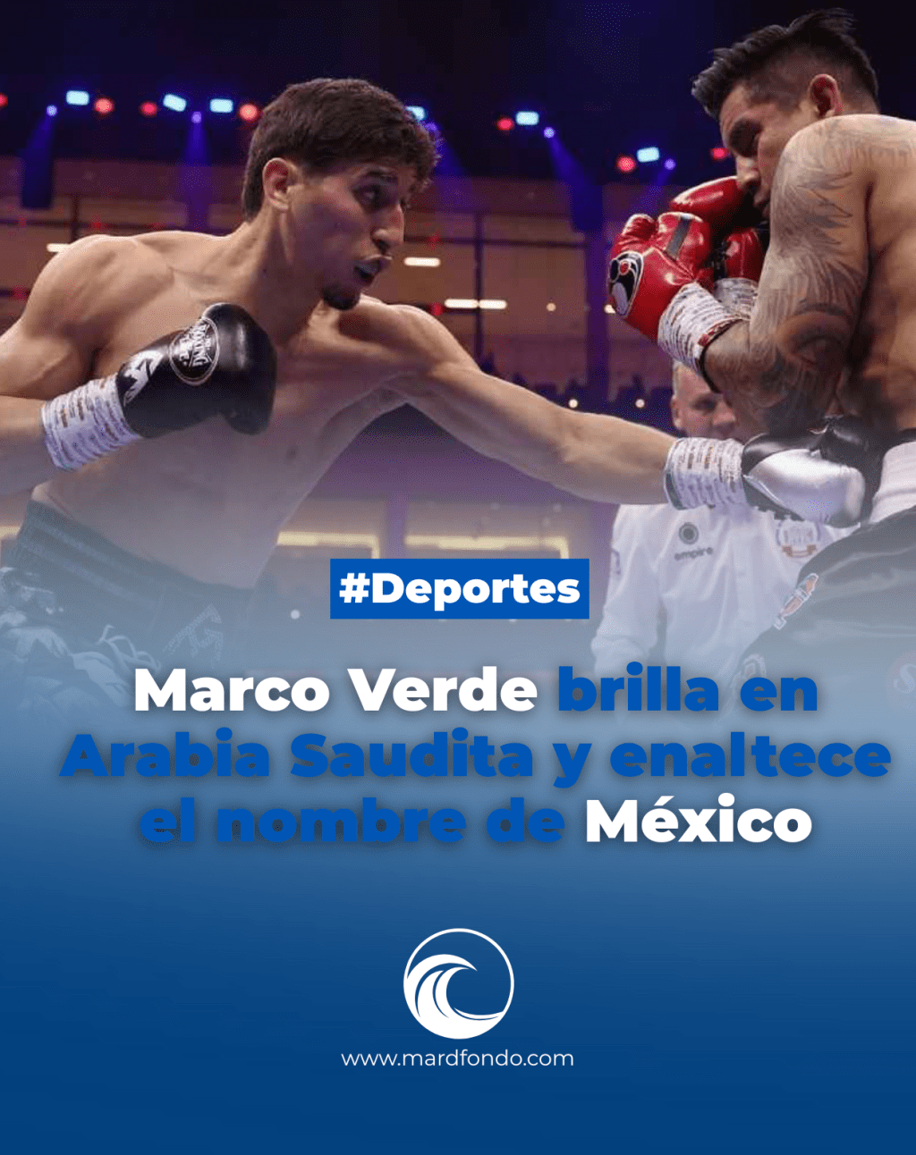 Marco Verde brilla en Arabia Saudita y enaltece el nombre de&nbsp;México